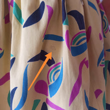 Charger l'image dans la galerie, 1950s - Stunning Yellow Confetti Print Cotton Dress - W27.5 (70cm)