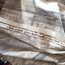 Charger l'image dans la galerie, 1950s - ARTÉMIS, France - New York Novelty Print Dress - W30 (76cm)