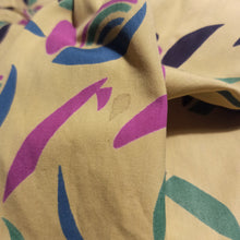 Charger l'image dans la galerie, 1950s - Stunning Yellow Confetti Print Cotton Dress - W27.5 (70cm)