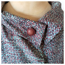 Charger l'image dans la galerie, 1960s - DE DOMINICI, Italy - Novelty Satin Jacket & Dress Set - W30 (76cm)