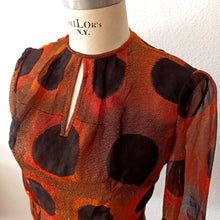 Load image into Gallery viewer, 1960s - Fabulous Glowing Sheer Lurex Blouse - W32 (82cm)