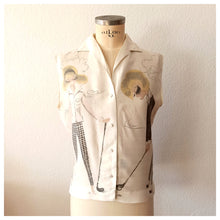 Charger l'image dans la galerie, 1960s - CHUMLEY SPORT, USA - Novelty Golf Players Rayon Top - M/L