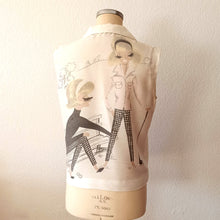 Charger l'image dans la galerie, 1960s - CHUMLEY SPORT, USA - Novelty Golf Players Rayon Top - M/L