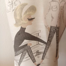 Charger l'image dans la galerie, 1960s - CHUMLEY SPORT, USA - Novelty Golf Players Rayon Top - M/L