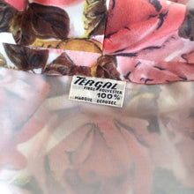 Charger l'image dans la galerie, 1950s - Stunning French Roseprint Dress - W26 (66cm)