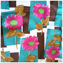 Charger l'image dans la galerie, 1950s - Fabulous German Abstract Floral Dress - W29 (74cm)