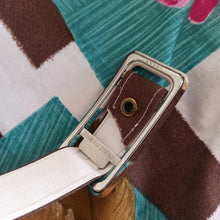 Charger l'image dans la galerie, 1950s - Fabulous German Abstract Floral Dress - W29 (74cm)