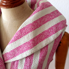 Charger l'image dans la galerie, 1950s - JEAN-JACQUES BIDEL, Paris - Exquisite Pink & White Dress - W29 (74cm)