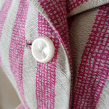 Charger l'image dans la galerie, 1950s - JEAN-JACQUES BIDEL, Paris - Exquisite Pink & White Dress - W29 (74cm)