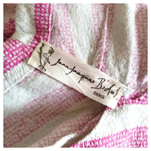 Charger l'image dans la galerie, 1950s - JEAN-JACQUES BIDEL, Paris - Exquisite Pink & White Dress - W29 (74cm)