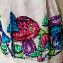 Charger l'image dans la galerie, 1950s - HEINZ OESTERGAARD, Berlin - Mushrooms Novelty Dress - W24 (60cm)