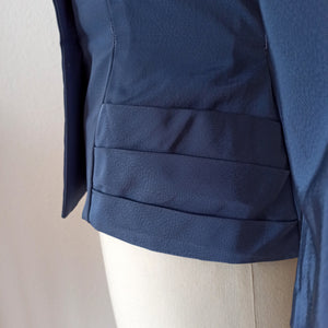 1940s 1950s - Exquisite New Look Slate Blue Jacket - W31 (78cm)