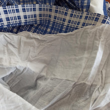 Charger l'image dans la galerie, 1950s - Gorgeous Sailor Collar Textured Cotton Dress - W26 (66cm)