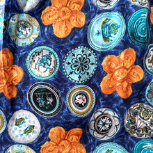 Charger l'image dans la galerie, 1950s - Fabulous Novelty Print Bolero Dress - W29 (74cm)