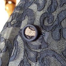 Charger l'image dans la galerie, 1940s 1950s - Outstanding Beauty Lace Dress  - W25/26 (64/66cm)