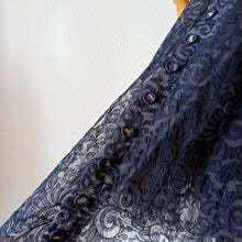 Charger l'image dans la galerie, 1940s 1950s - Outstanding Beauty Lace Dress  - W25/26 (64/66cm)