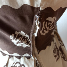 Cargar imagen en el visor de la galería, 1950s - Gorgeous French Cotton Dress - W27 (68cm)