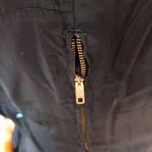 Charger l'image dans la galerie, 1950s - Stunning Black Satin Night Dress - W27 (68cm)