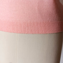 Charger l'image dans la galerie, 1950s 1960s - WELLPUNT, Spain - Adorable Pink Knit Top - Size M/L