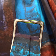 Charger l'image dans la galerie, 1950s - Spectacular German Abstract Cotton Silk Dress - W28.5 (72cm)