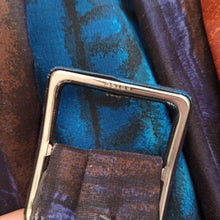 Charger l'image dans la galerie, 1950s - Spectacular German Abstract Cotton Silk Dress - W28.5 (72cm)