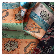 Charger l'image dans la galerie, 1950s 1960s - Stunning Black Dragons & Peacocks Embroidery Dress - W28 (70cm)