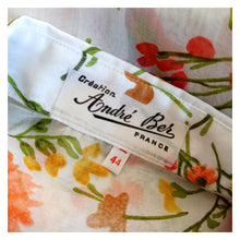 Laden Sie das Bild in den Galerie-Viewer, 1970s - ANDRÉ BER, France - Deadstock - Smoked Cotton Blouse - Sz. Medium
