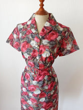 Charger l'image dans la galerie, 1950s 1960s - DEADSTOCK, Paris - Gorgeous Satin Dress - W29 (74cm)