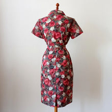 Charger l'image dans la galerie, 1950s 1960s - DEADSTOCK, Paris - Gorgeous Satin Dress - W29 (74cm)