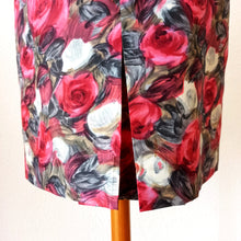 Charger l'image dans la galerie, 1950s 1960s - DEADSTOCK, Paris - Gorgeous Satin Dress - W29 (74cm)