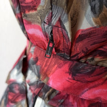 Charger l'image dans la galerie, 1950s 1960s - DEADSTOCK, Paris - Gorgeous Satin Dress - W29 (74cm)