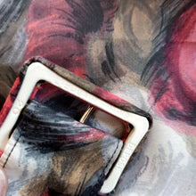 Charger l'image dans la galerie, 1950s 1960s - DEADSTOCK, Paris - Gorgeous Satin Dress - W29 (74cm)