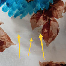 Charger l'image dans la galerie, 1950s - Stunning Floral Silk Dress - W26 (66cm)