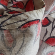 Charger l'image dans la galerie, 1950s - Stunning French Textured Cotton Dress - W27 (68cm)