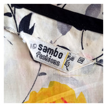 Charger l'image dans la galerie, 1950s - SAMBO FASHIONS - Spectacular Roseprint Dress - W26 (66cm)