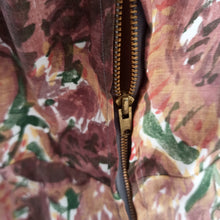 Cargar imagen en el visor de la galería, 1950s - Gorgeous French Abstract Floral Cotton Dress - W34 (86cm)