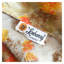 Laden Sie das Bild in den Galerie-Viewer, 1960s - LENBARRY, USA - Gorgeous Smoked Cotton Dress - W28.5 (72cm)