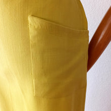 Cargar imagen en el visor de la galería, 1940s 1950s - Outstanding French Couture Linen Dress  - W31.5/32 (80/82cm)