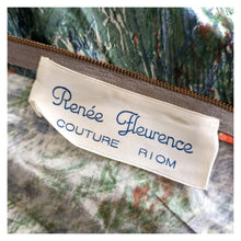 Charger l'image dans la galerie, 1940s 1950s - RENÉE FLEURENCE, France - Zipper Front Couture Dress  - W25 (64cm)