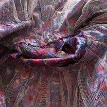 Carica l'immagine nel visualizzatore di Gallery, 1940s - Stunning Roseprint Rayon Crepe Dress - W33 (84cm)