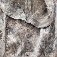 Charger l'image dans la galerie, 1950s - Gorgeous Novelty Floral Cotton Dress - W30 (76cm)