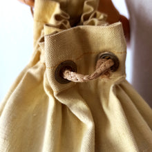 Load image into Gallery viewer, 1940s - Collector's Rare French Black & Yellow Handbag