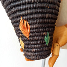 Load image into Gallery viewer, 1940s - Collector's Rare French Black & Yellow Handbag