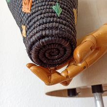 Load image into Gallery viewer, 1940s - Collector's Rare French Black & Yellow Handbag