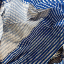 Charger l'image dans la galerie, 1950s - MARIE BONHEUR, Paris - Iconic Stripes Cotton Dress - W24 (60cm)
