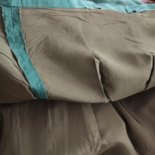 Charger l'image dans la galerie, 1950s 1960s - Adorable Forest Green Cotton Dress - W27 (68cm)