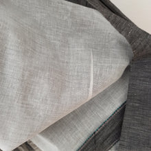 Charger l'image dans la galerie, 1950s - FRANCE - Gorgeous Grey Floral Cotton Dress - W27.5 (70cm)