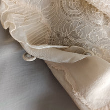Cargar imagen en el visor de la galería, 1940s - Exquisite Handmade French Silk Sheer Blouse - W31 (80cm)