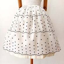 Charger l'image dans la galerie, 1950s 1960s - Exquisite French Embroidery Dress - W24.5 (62cm)