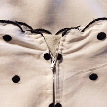 Charger l'image dans la galerie, 1950s 1960s - Exquisite French Embroidery Dress - W24.5 (62cm)